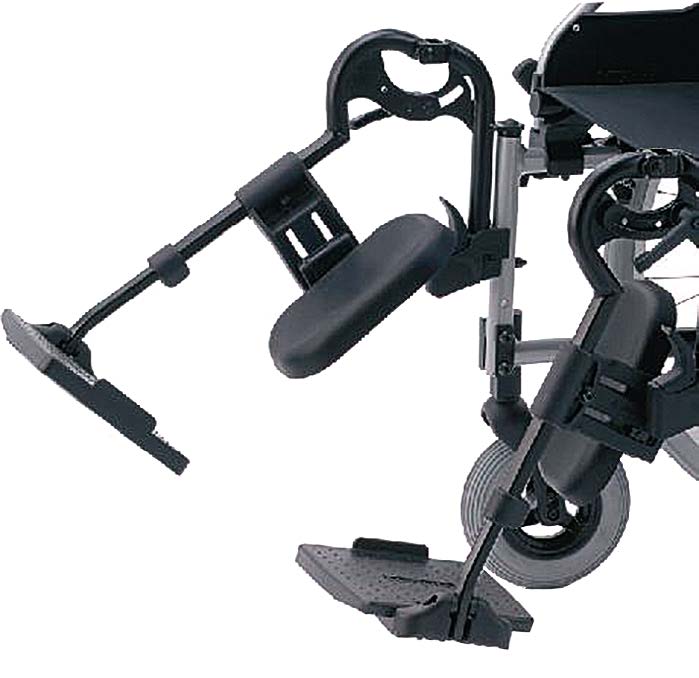 Pedane elevabili per carrozzina pieghevole leggera