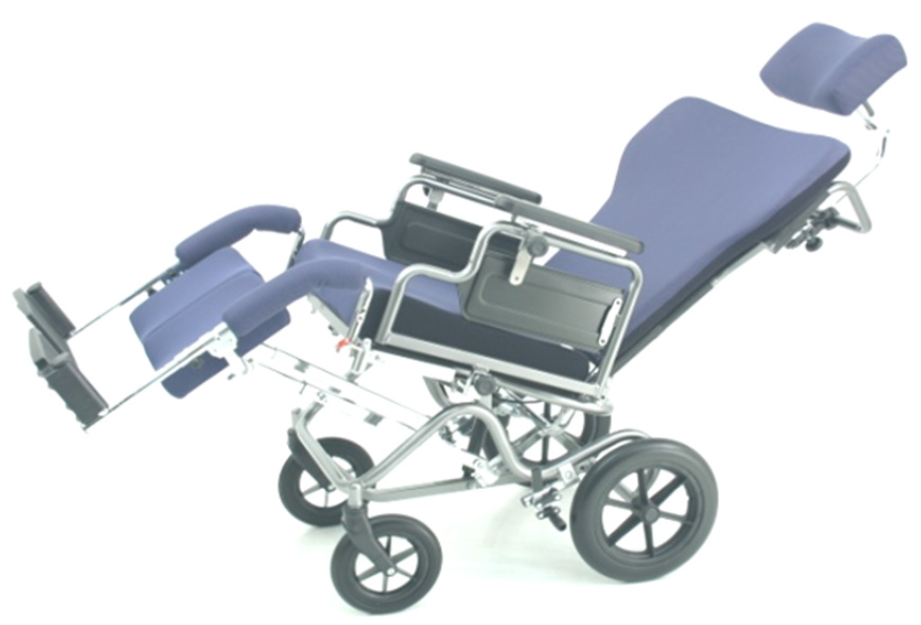 Carrozzina polifunzionale basculante
